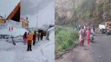 Photo of हेमकुंड साहिब में बर्फबारी, भारी बारिश एवं तूफान से जनजीवन अस्त व्यस्त